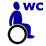 Wheelchair facilities logo