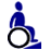 Wheelchair access logo