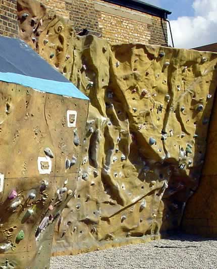 Image of the Mile End Climbing Wall