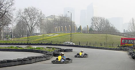 Image of the Revolution Outdoor Karting