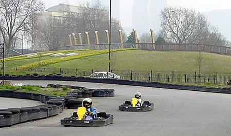 Image of the Revolution Outdoor Karting